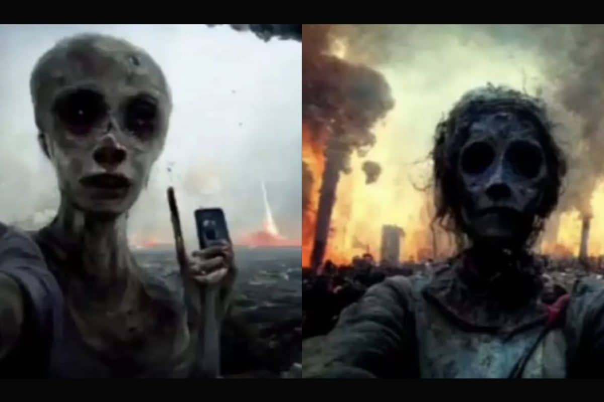 AI Image Generator Shows What Selfies From Last Day Of Earth Will