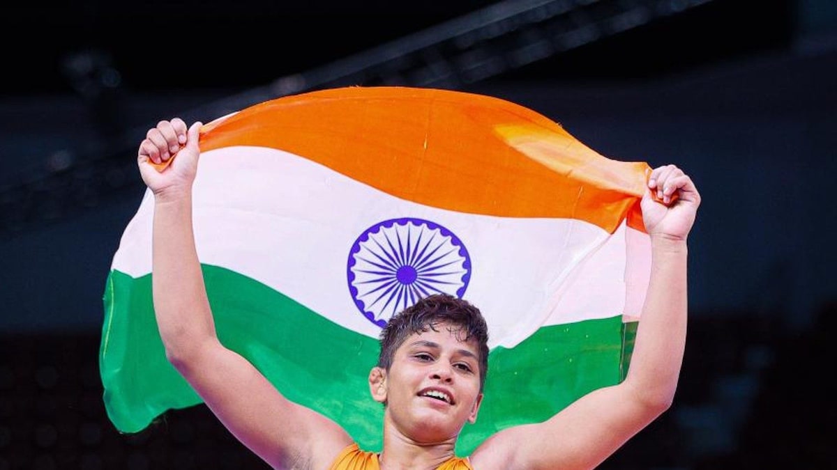 17-Year-Old Antim Becomes First Indian Girl to Win World Junior Wrestling  Gold - News18