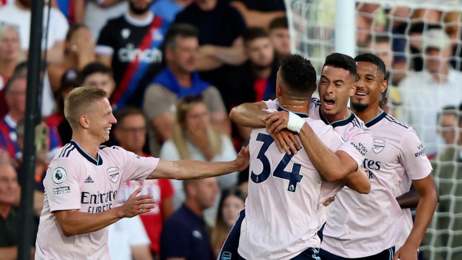 Crystal Palace vs. Arsenal result: Saliba, Jesus and Zinchenko shine on  debut as Gunners seal opening-day win