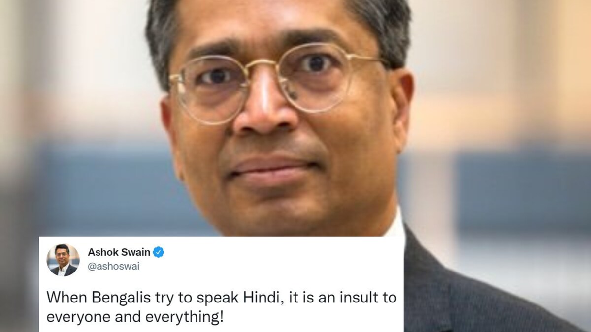 Ashok Swain Sparks Outrage After Claiming Bengalis Speaking Hindi is an