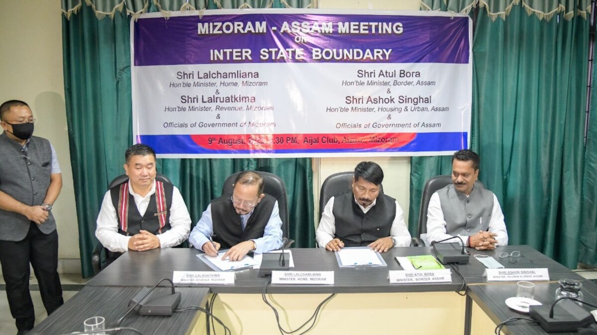 Assam-Mizoram Border Dispute: High-level Delegations Hold Talks, Agree to Four-point Peace Plan