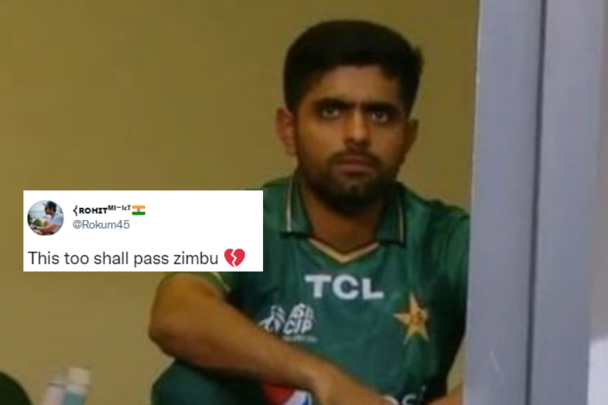 This Too Shall Pass': Indians Find Unique Way to Taunt Babar Azam ...