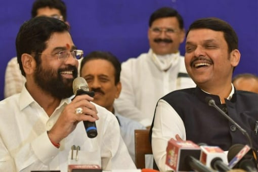 More than 40 days after being sworn in as chief minister and after a number of assurances, Eknath Shinde expanded his cabinet at Raj Bhavan on Tuesday.  (File photo/PTI)