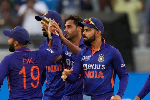 Bhuvneshwar Kumar claimed four wickets against Pakistan (AP Image)
