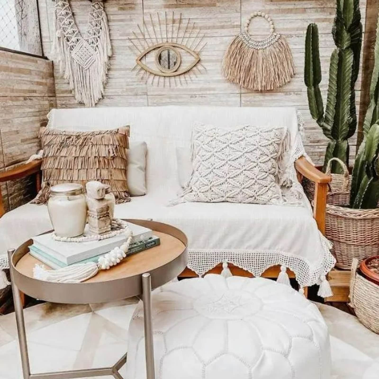 Pillows and rugs