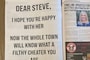 Woman Posts Full-page Newspaper Ad to Tell Whole Town About 'Filthy Cheater' Boyfriend
