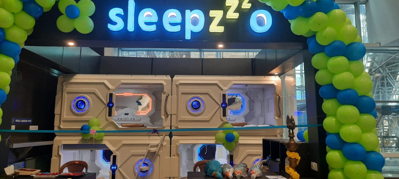 Sleepzo Pod Rooms Your Way to Catch up on Sleep While Travelling From