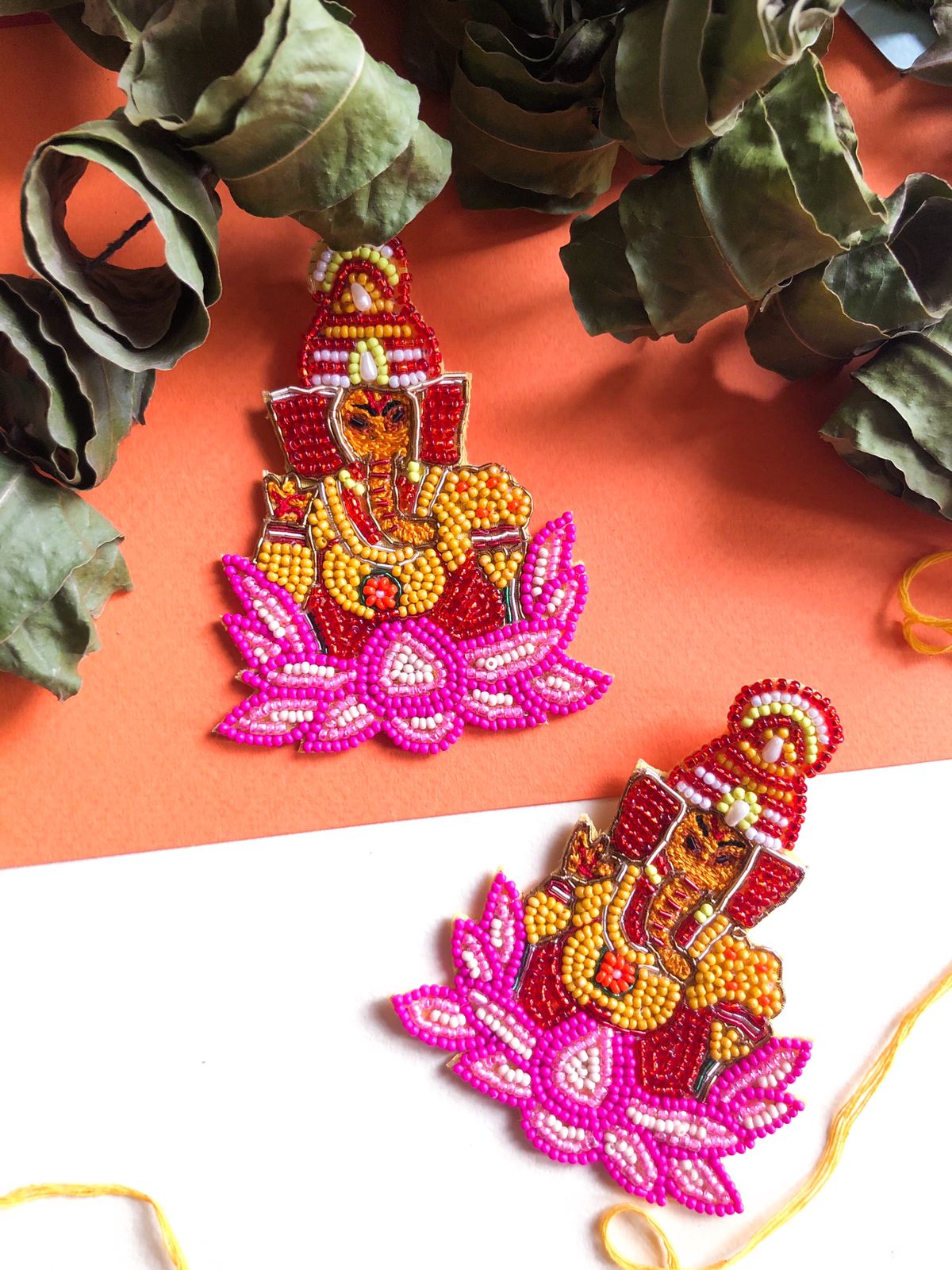 Ganesha earrings. 