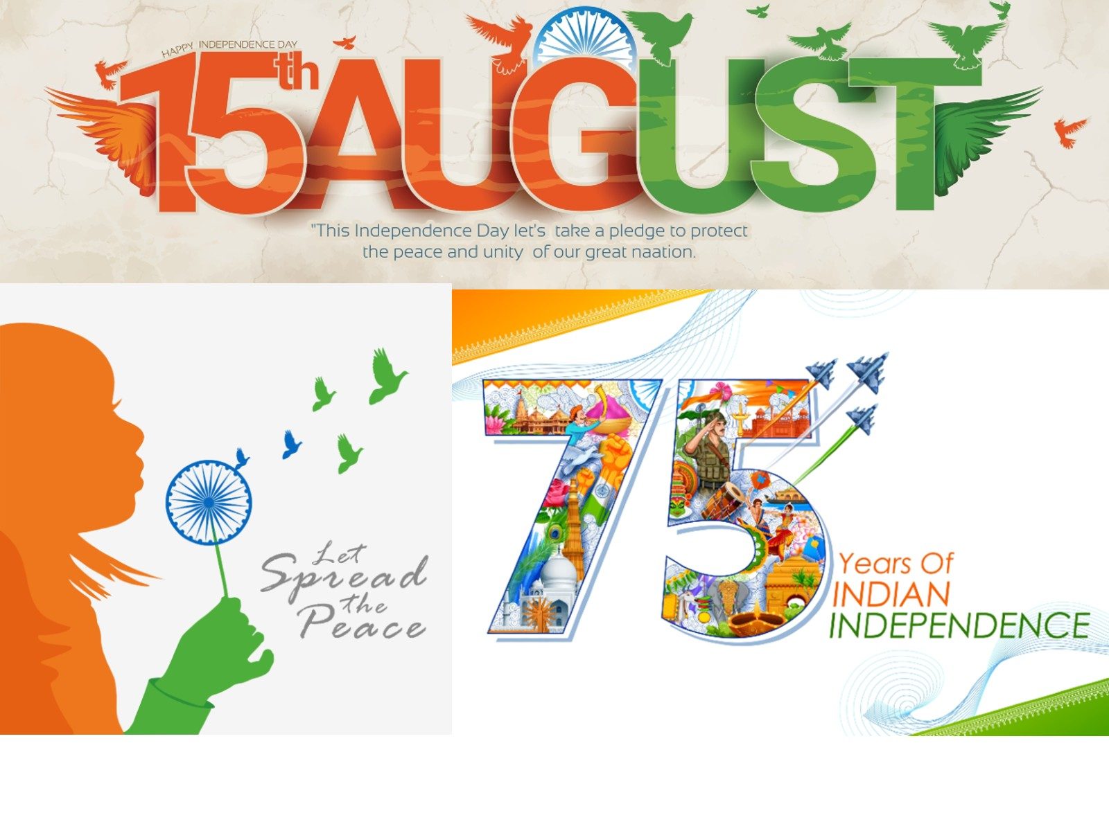 Happy Independence Day India 75th Independence Day
