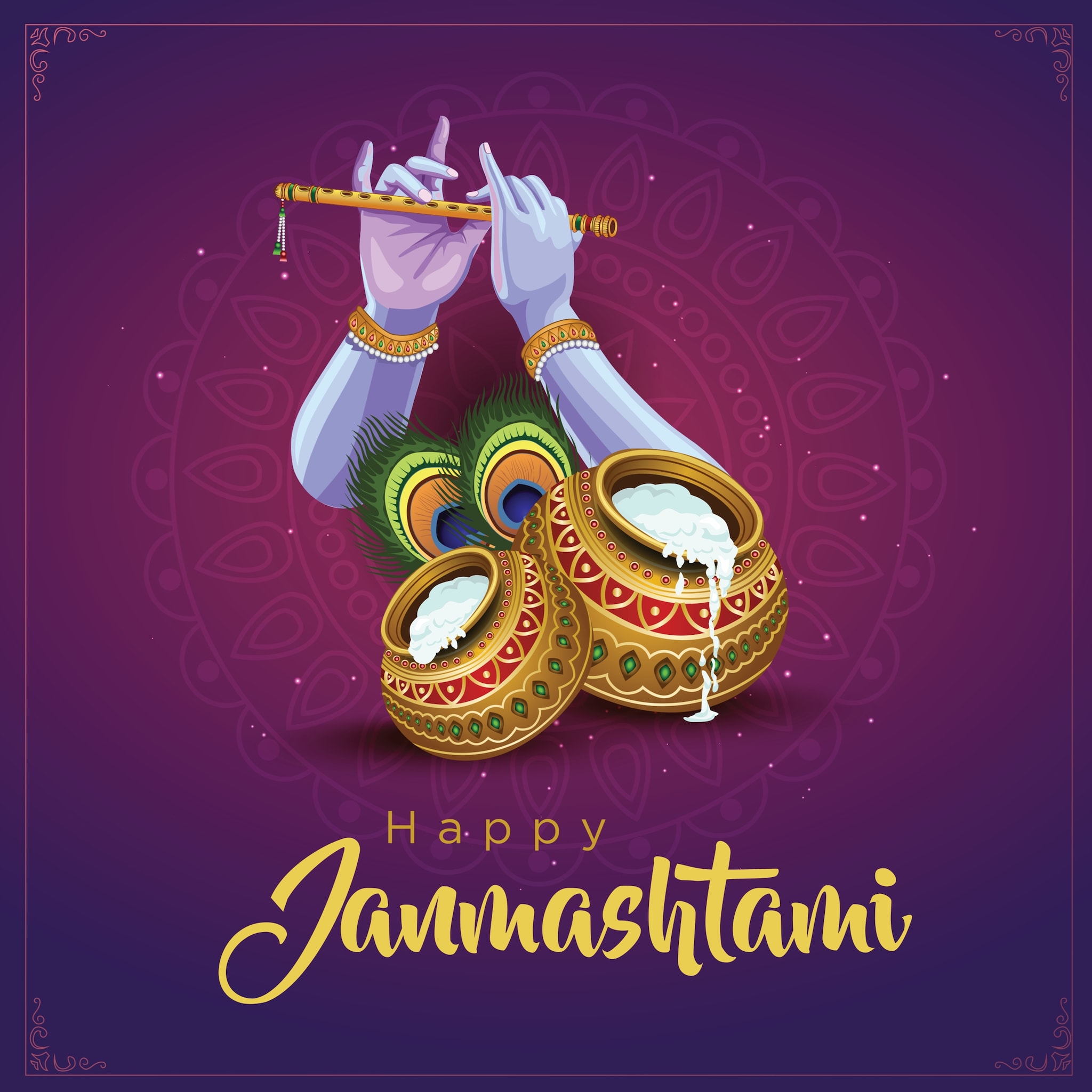 Happy Krishna Janmashtami 2022: Best Wishes, messages, quotes, greetings, SMS, WhatsApp and Facebook status to share with your family and friends on Gokulashtami. (Image: Shutterstock)  
