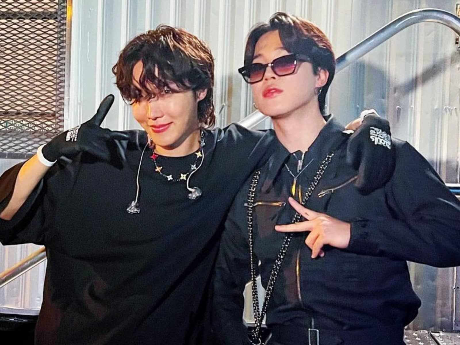 BTS's Jimin & j-hope spotted wearing the same 'Gucci' line as Cha