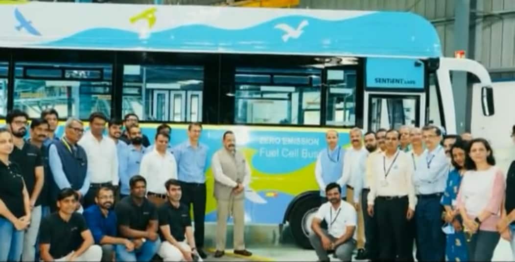 India's Hydrogen Fuel Cell Bus
