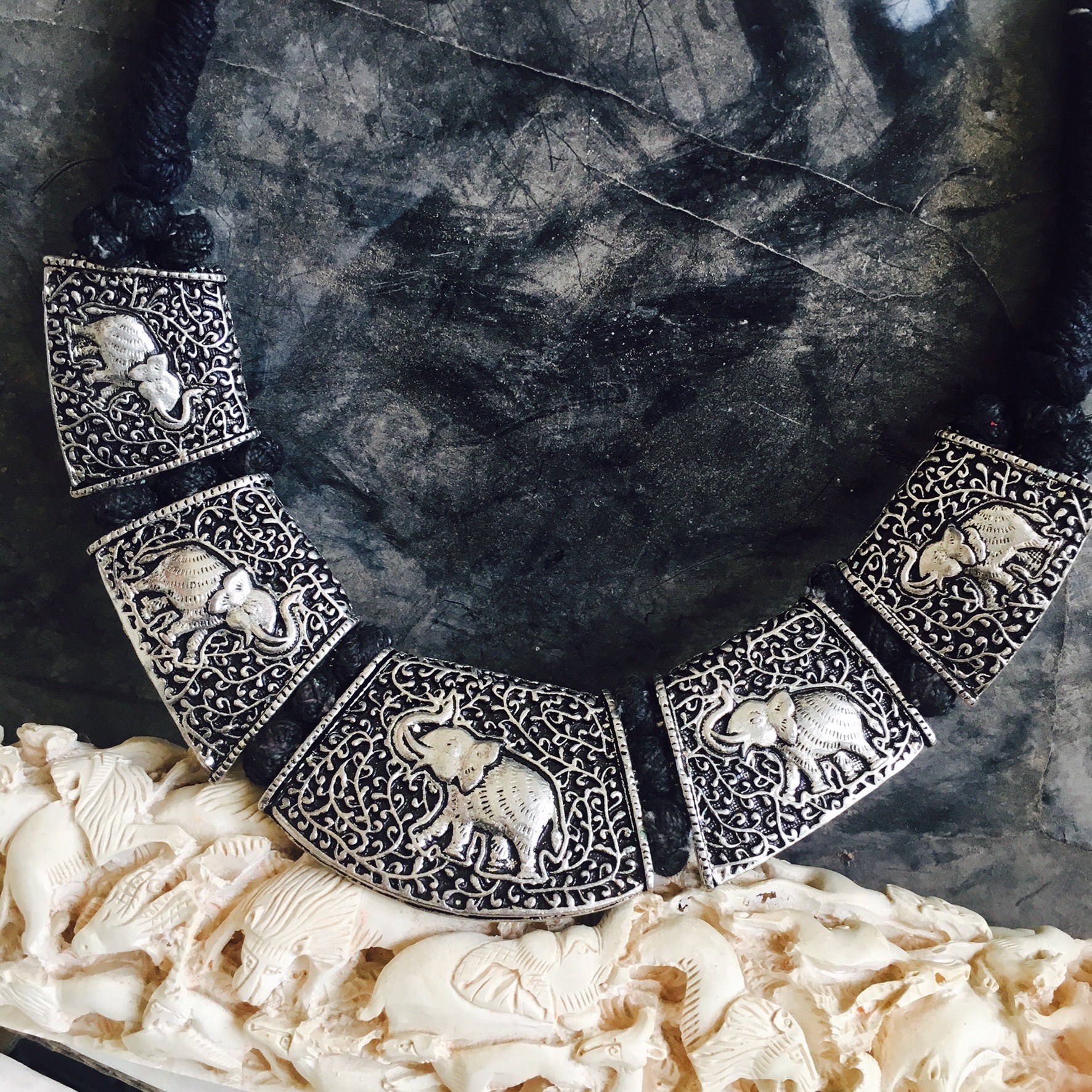 Oxidized neckpiece 