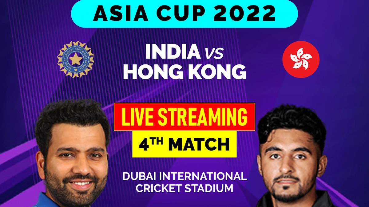 Live Cricket Streaming, India vs Hong Kong Asia Cup 2022 How to Watch