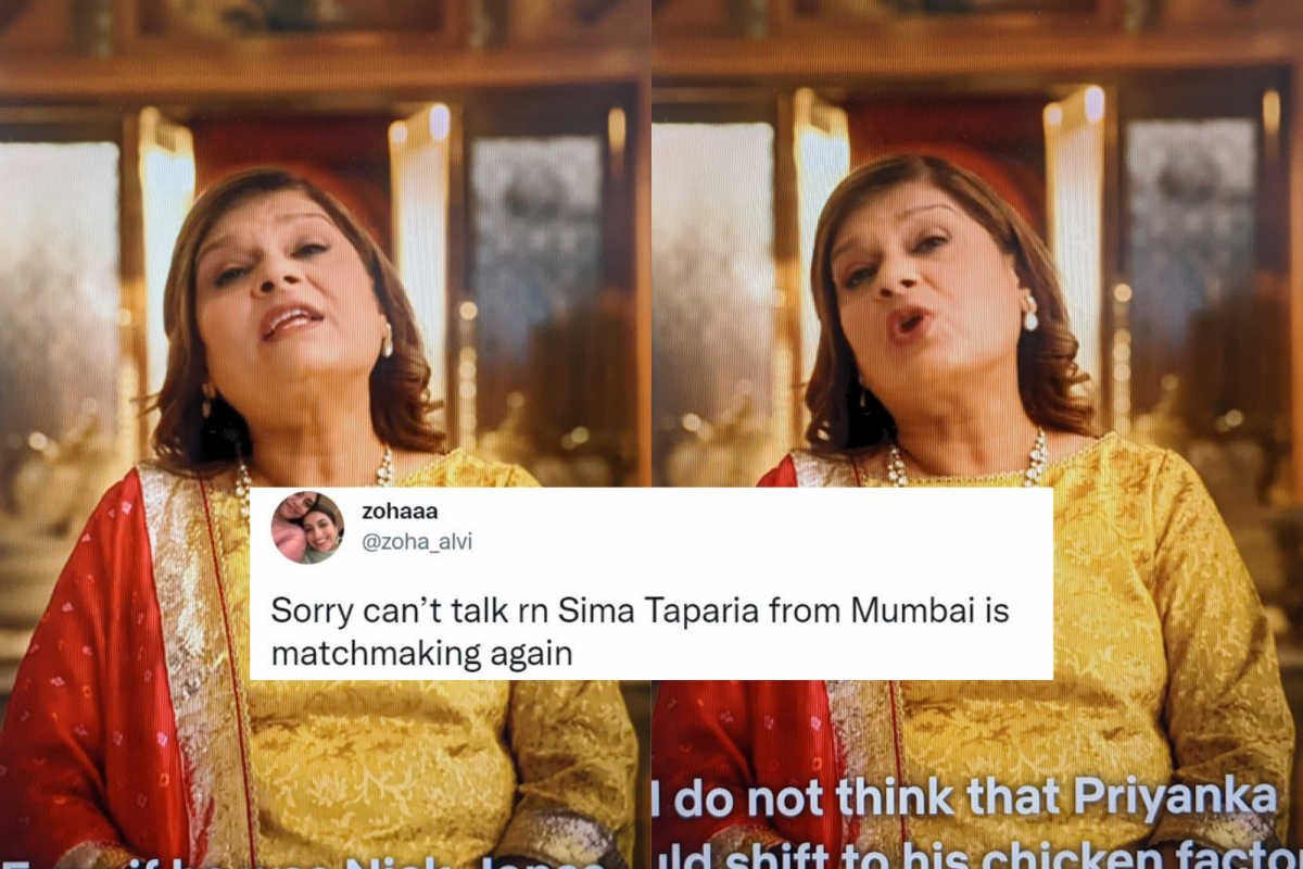 Prianka Chopara And Nick Jones Hot Fucking - Indian Matchmaking 2 Has Dropped and Twitter is Still Obsessed With 'Sima  Aunty'