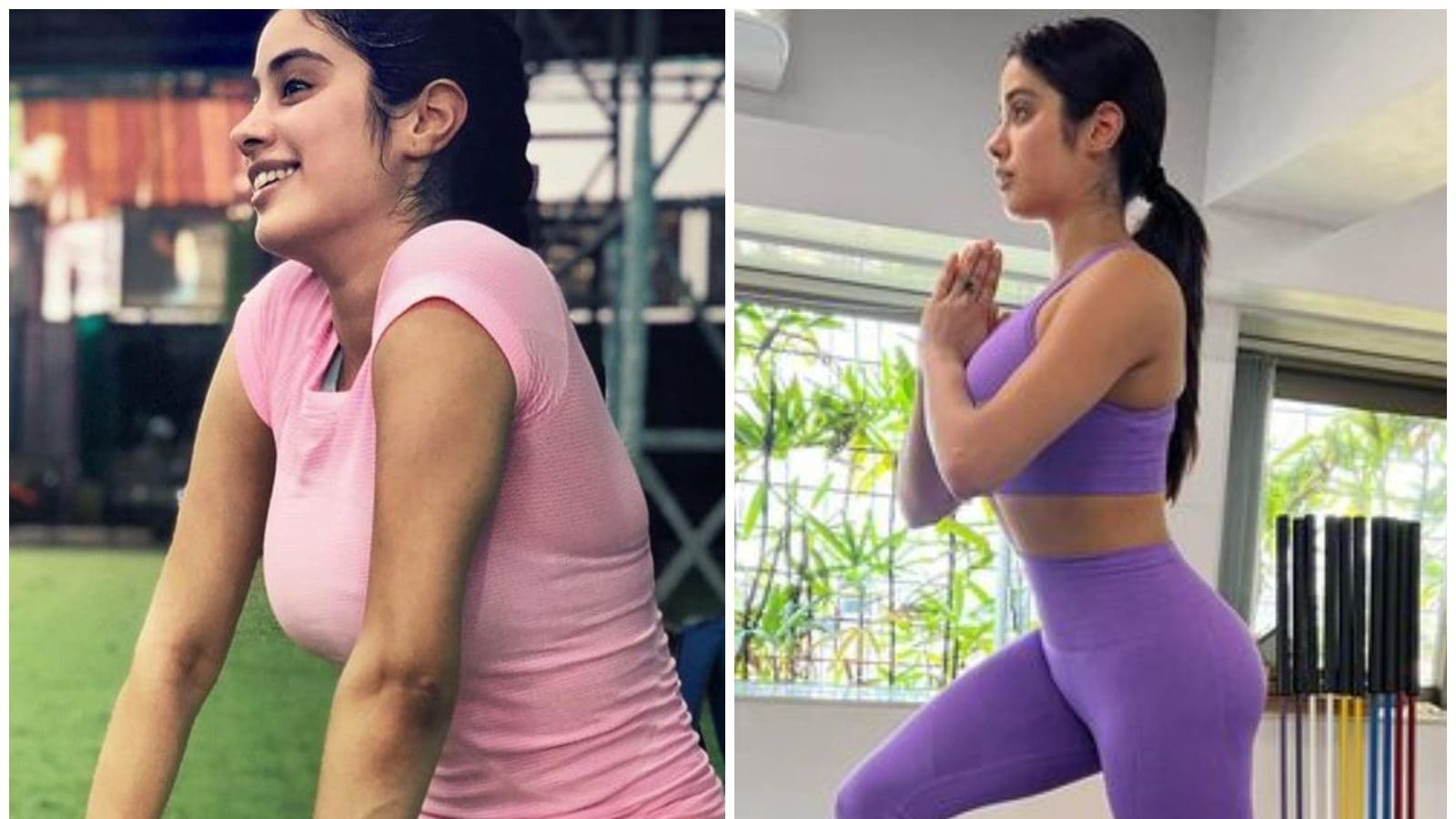 Take Some Physical Fitness Inspiration. Courtesy: Birthday Girl Janhvi  Kapoor - News18