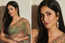 Katrina Kaif Exudes Elegance In Green See-through Sabyasachi Saree, Check Out Her Most Stunning Saree Looks