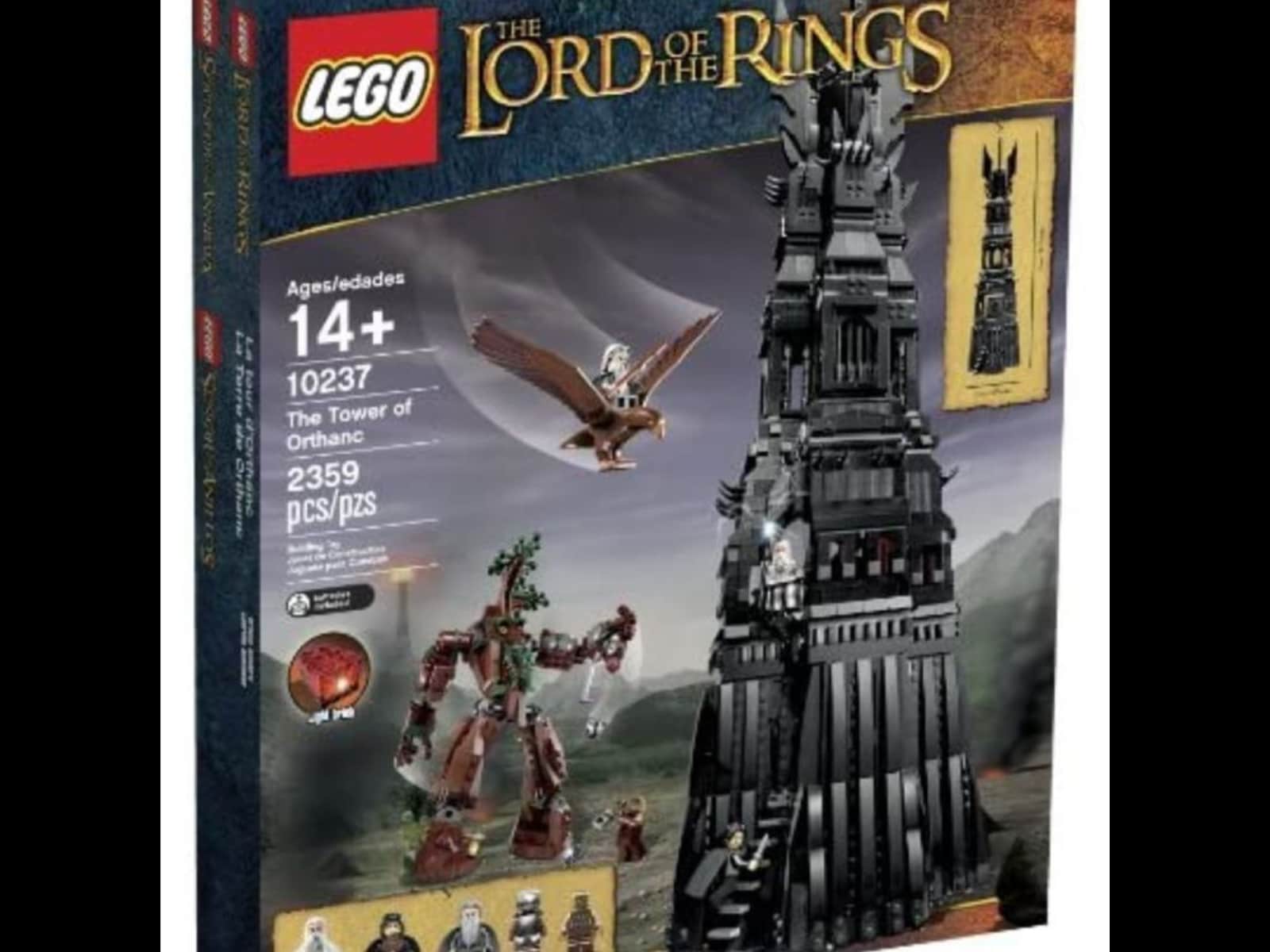 Buy The Lord of the Rings Trilogy - The Tower of Orthanc Environment - Free  shipping