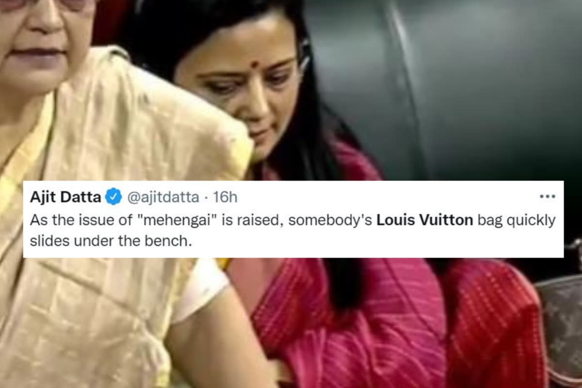 Mahua Moitra asked if 'her shoes match her Louis Vuitton standards