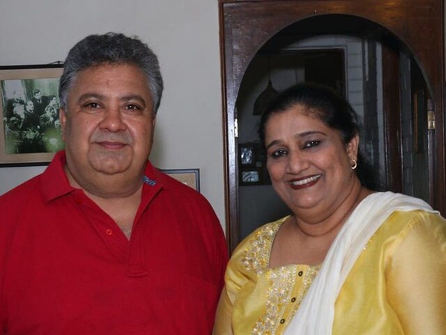 Manoj Pahwa married to Seema Pahwa have appeared together on several movies and TV shows. (Image: Instagram)