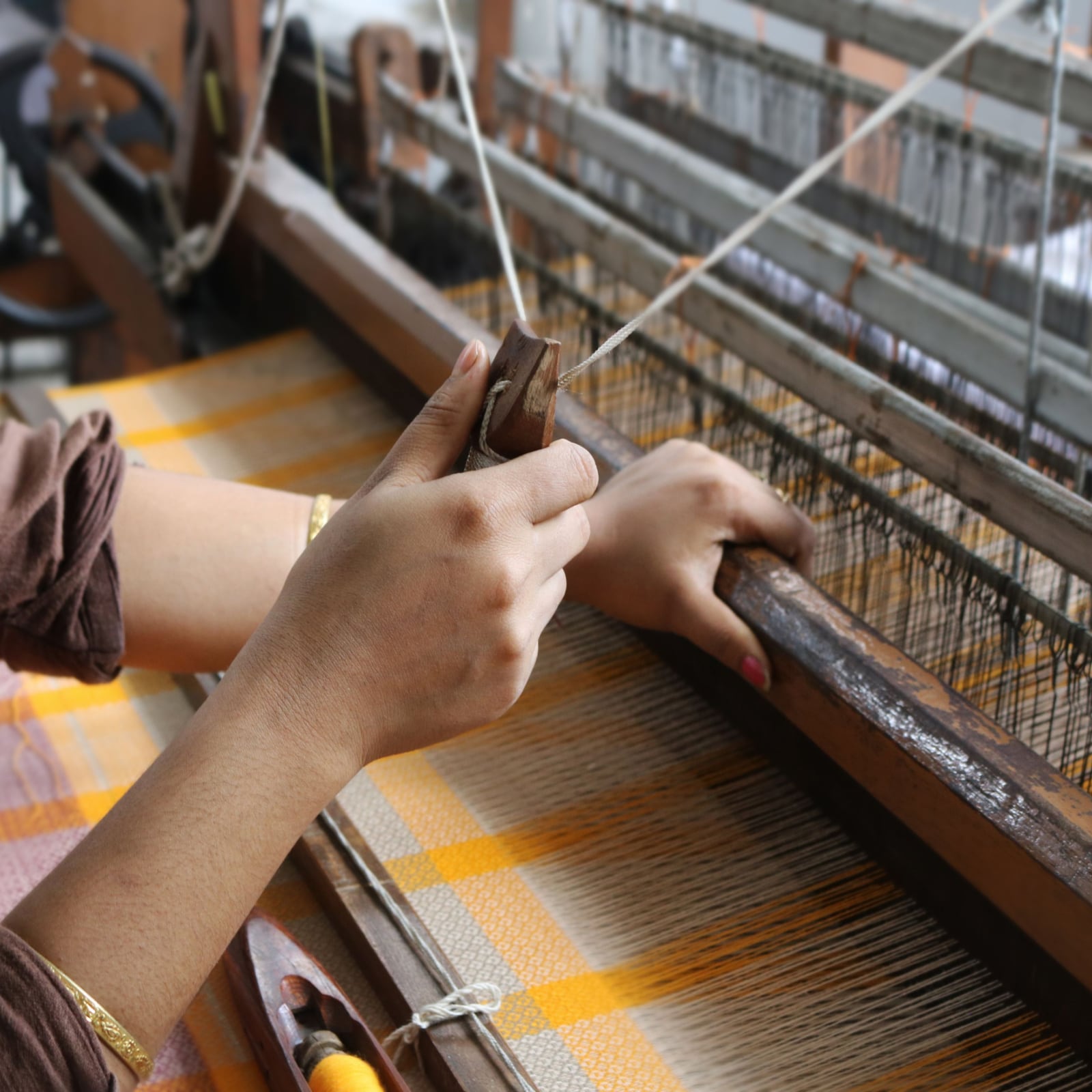 On National Handloom Day, we honour the contribution of our handloom-weaving community. (Representative image: Shutterstock)