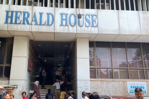 The 'Herald House' office located at Bahadur Shah Zafar Marg, ITO in central Delhi. (Photo: News18 File)