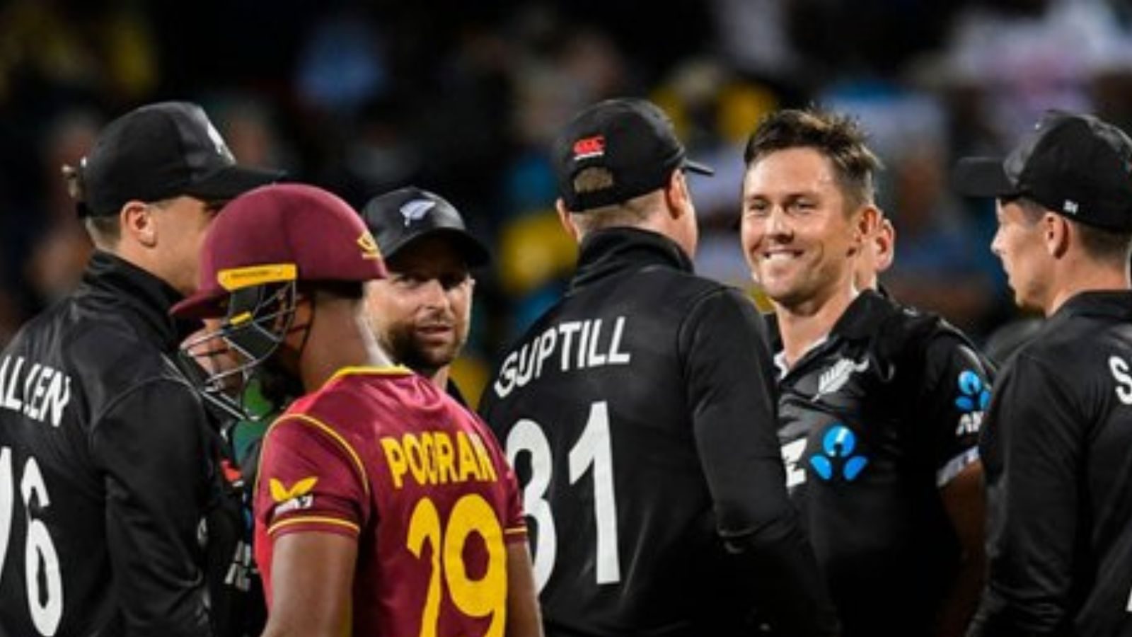 WI vs NZ 2nd ODI Tim Southee, Trent Boult Demolish West Indies Batting