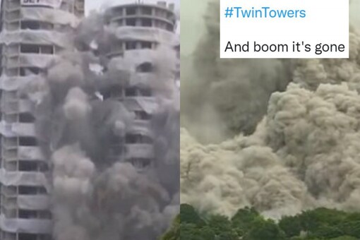Social media users, who watched the spectacle unfold, have been flooding Twitter with videos and memes.