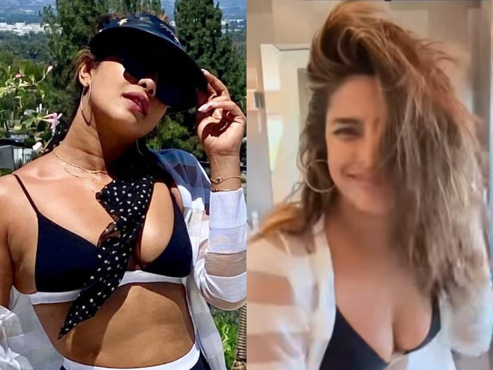 Madhuri Dixit Sexy Fucking Video - Priyanka Chopra Slips Into Sexy Bikini And Breaks Into Goofy Dance In Her  Luxurious Bathroom; Watch - News18