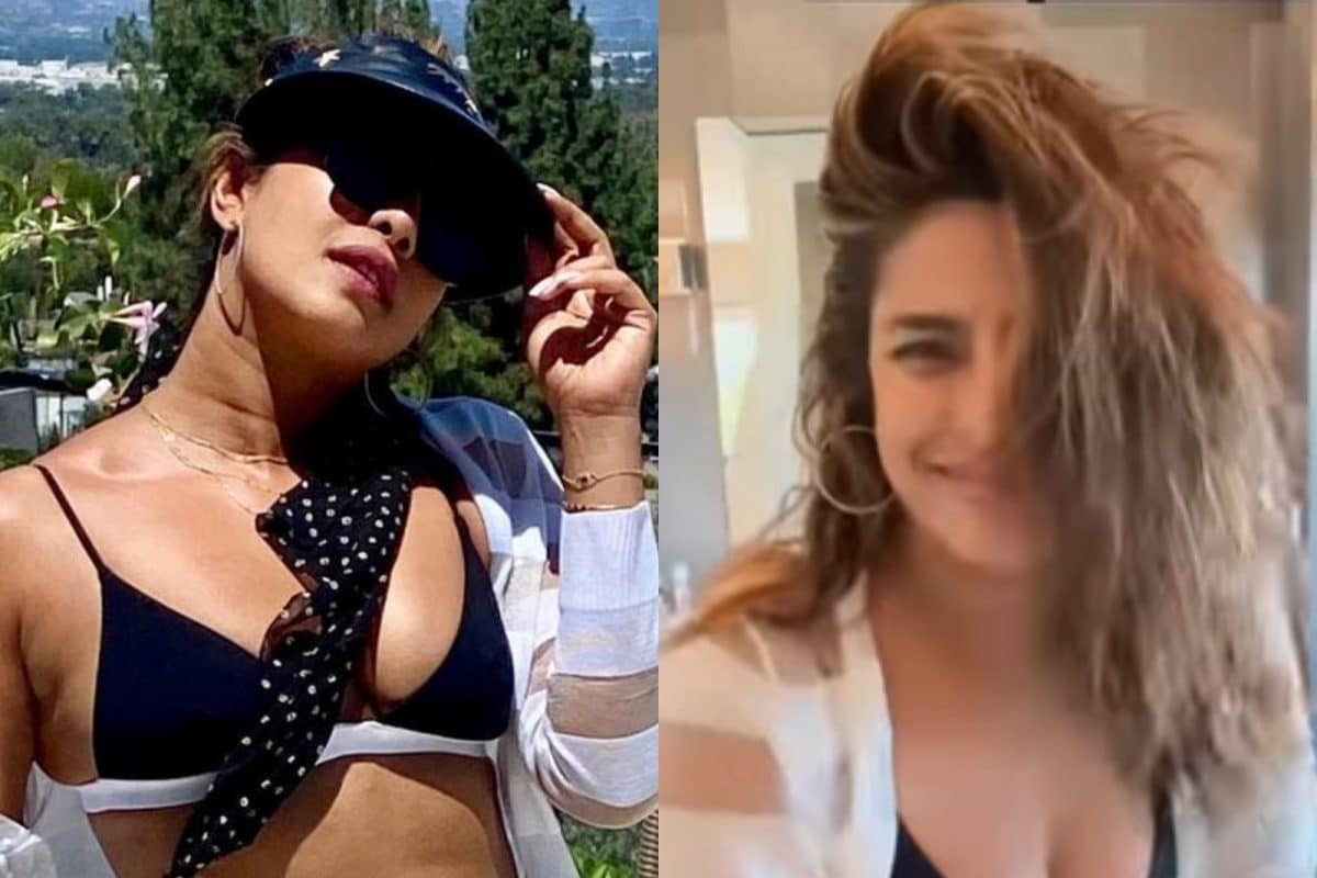 Prya Parkash Sexy Xxx - Priyanka Chopra Slips Into Sexy Bikini And Breaks Into Goofy Dance In Her  Luxurious Bathroom; Watch - News18