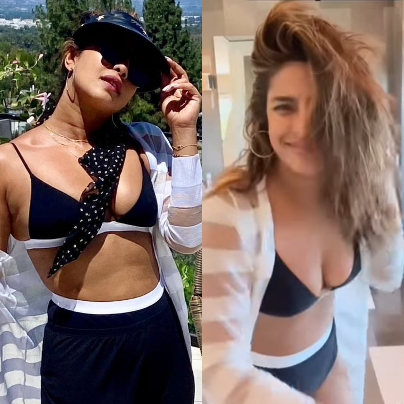 Priyanka Hd Sex Video - Priyanka Chopra Slips Into Sexy Bikini And Breaks Into Goofy Dance In Her  Luxurious Bathroom; Watch - News18