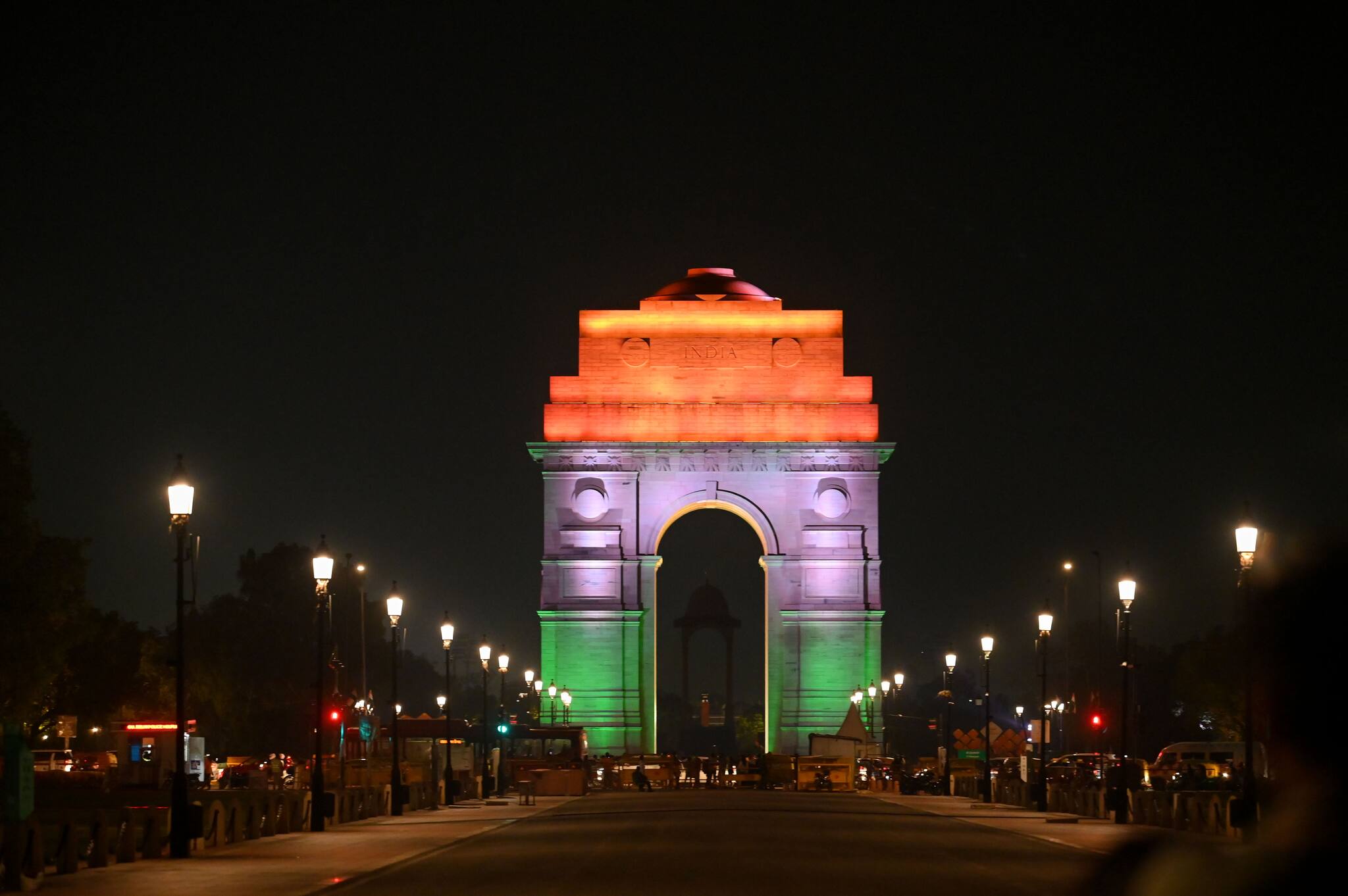 Iconic Monuments, Buildings Glow in Tricolour on Eve of India's 76th