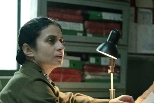 Rasika Dugal plays IPS officer Neeti Singh in Delhi Crime Season 2.