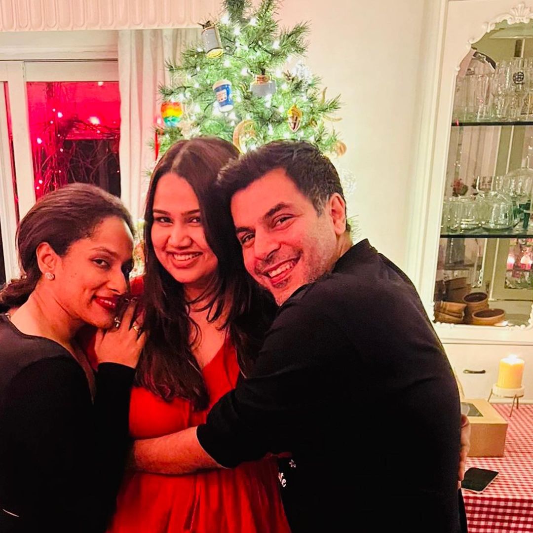 Stills from Rhea Kapoor's Christmas party. (Image: Instagram)