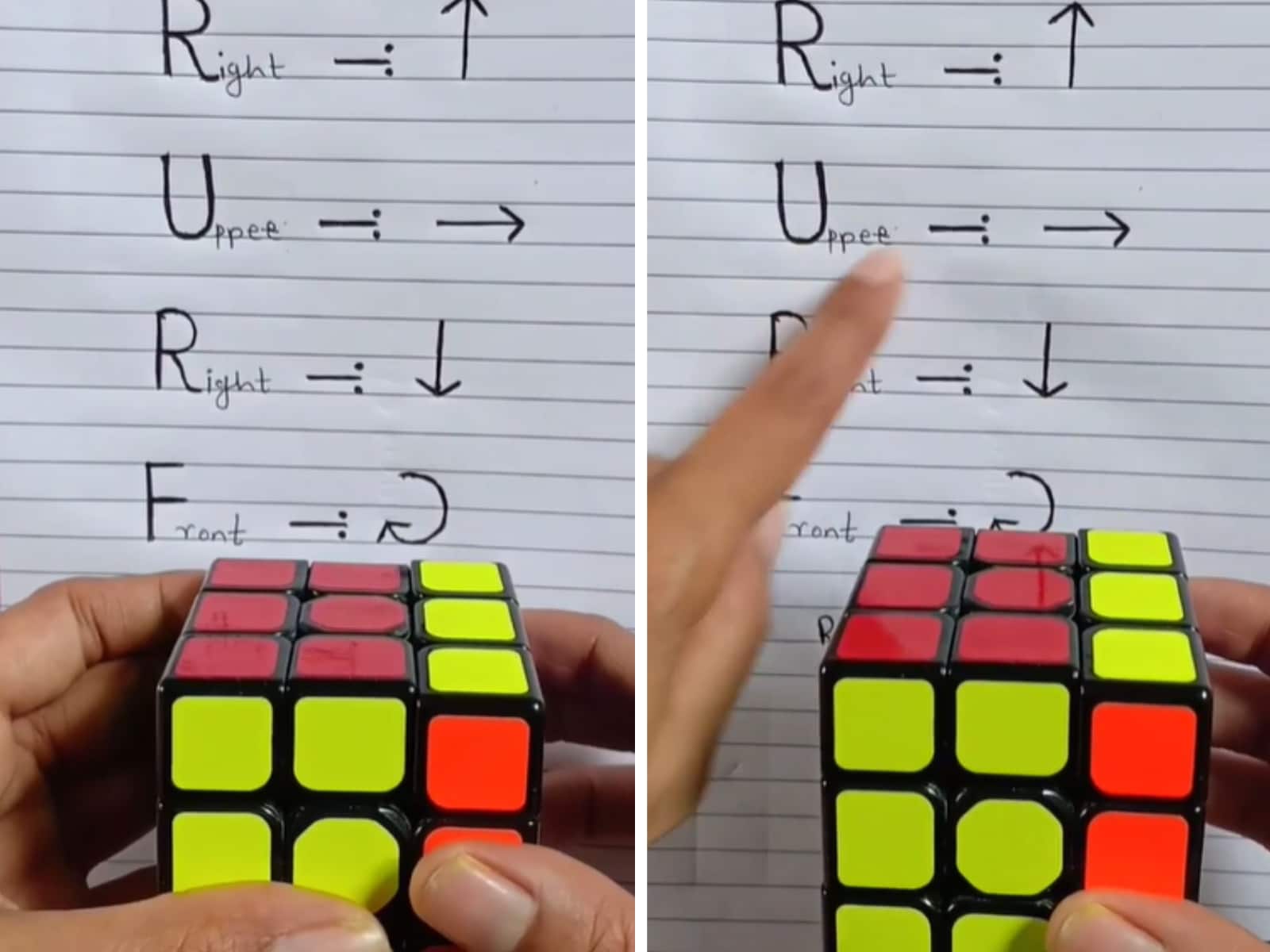 Online Rubik's Cube (3x3x3) - Grubiks