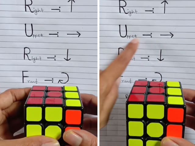 Pushpa Mangade, the Instagram user who shared the video, has also uploaded a series of similar Rubik’s cube hack videos. (Credits: Instagram)