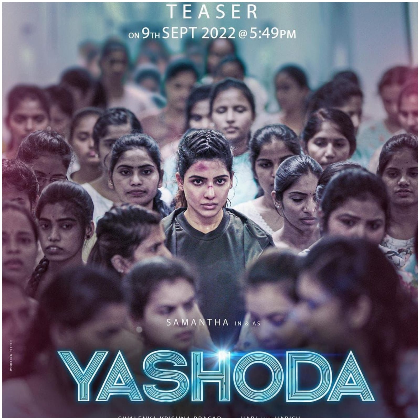 Samantha Ruth Prabhu Breaks Social Media Hiatus with New Poster of Upcoming Film Yashoda