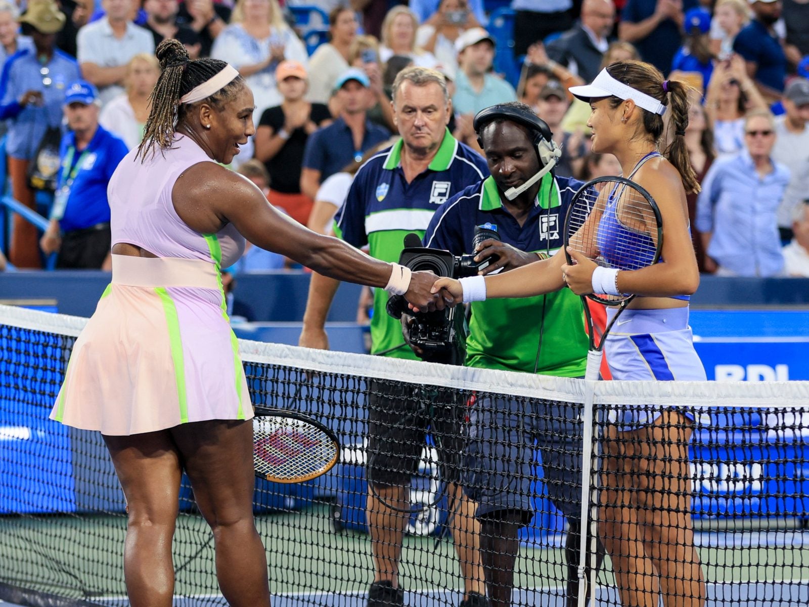 Serena Williams Falls in Generational Clash Against Emma Raducanu in Cincinnati
