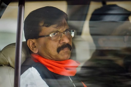 Sanjay Raut was produced before special judge M G Deshpande on the expiry of his judicial custody which was extended till Tuesday. (File pic/PTI)