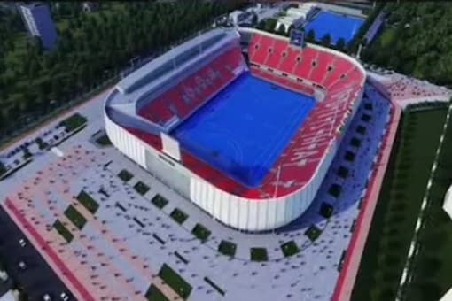 Birsa Munda International Hockey Stadium in Rourkela (HI/Twitter)