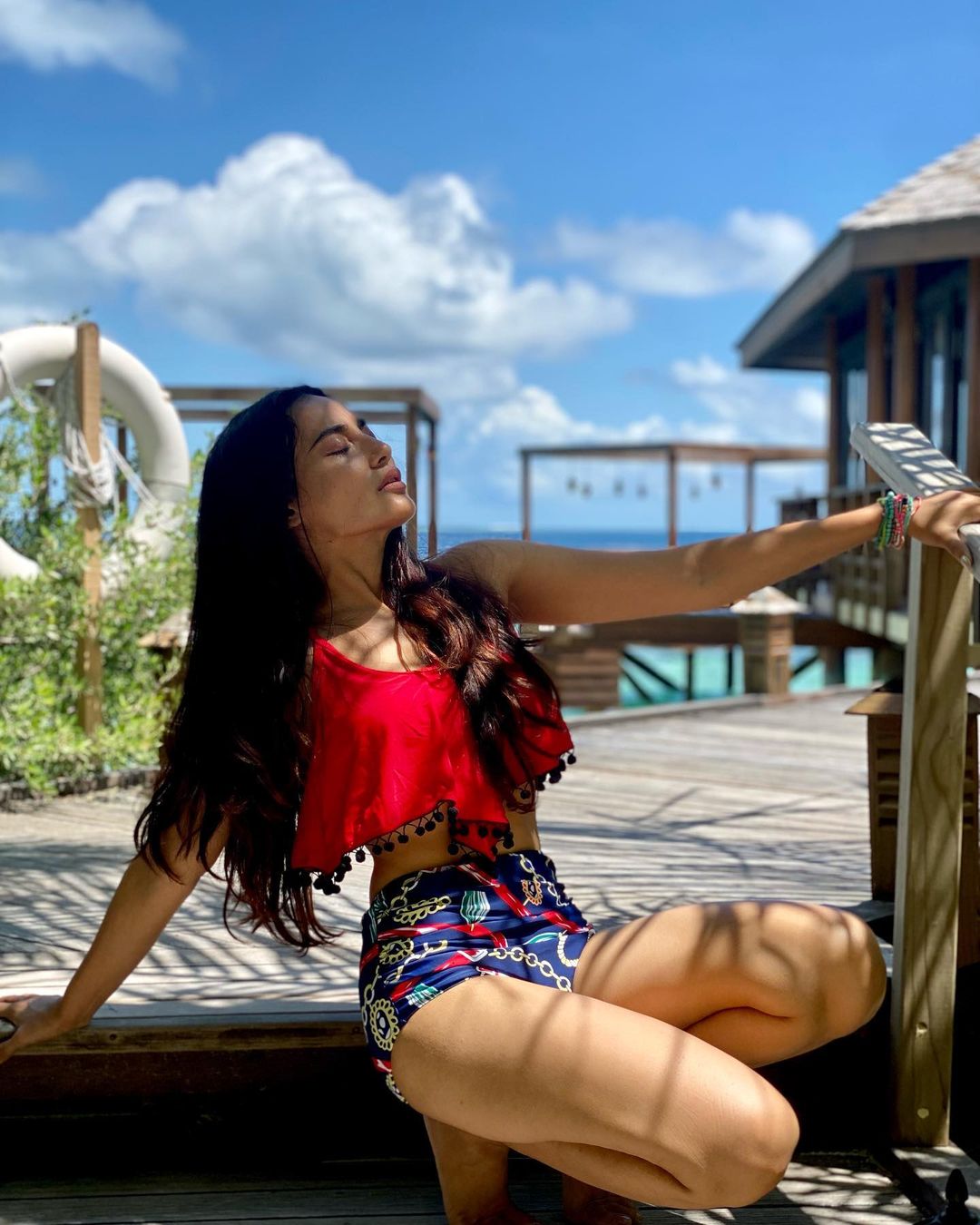 Surbhi Jyoti Raises Temperature In Stylish Swimwear While Holidaying In  Maldives, Check Out Her Sexy Pictures - News18
