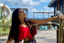 Surbhi Jyoti Raises Temperature In Stylish Swimwear While Holidaying In Maldives, Check Out Her Sexy Pictures