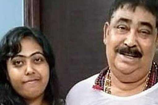 TMC leader Anubrata Mondal with daughter Sukanya Mondal. File pic/News18
