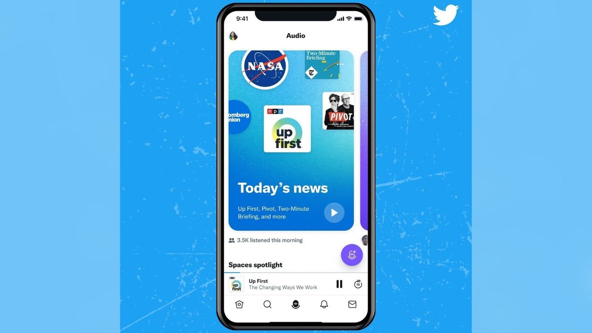 Twitter Brings Podcasts To The Platform, New Spaces Tab Brings A Personalised Listening Experience