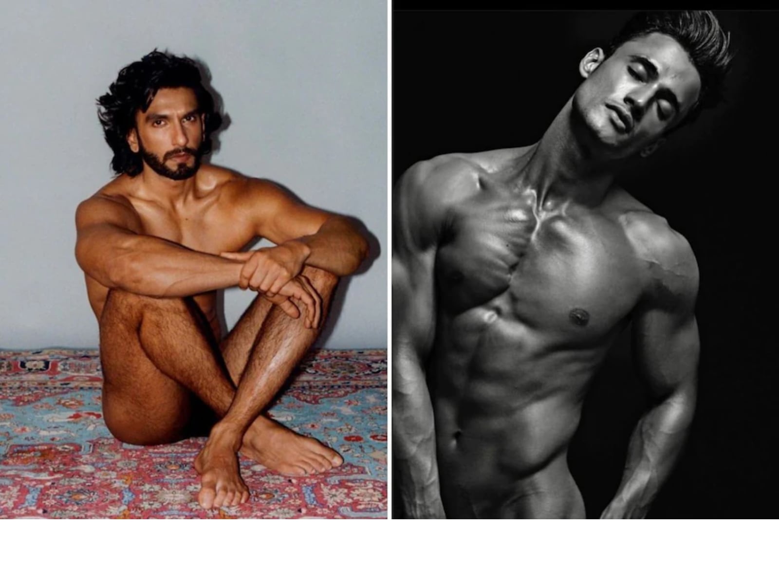 Prabhas Nude Photos - Asim Riaz Shares Throwback Nude Photos; Fans Say Inspired By Ranveer Singh