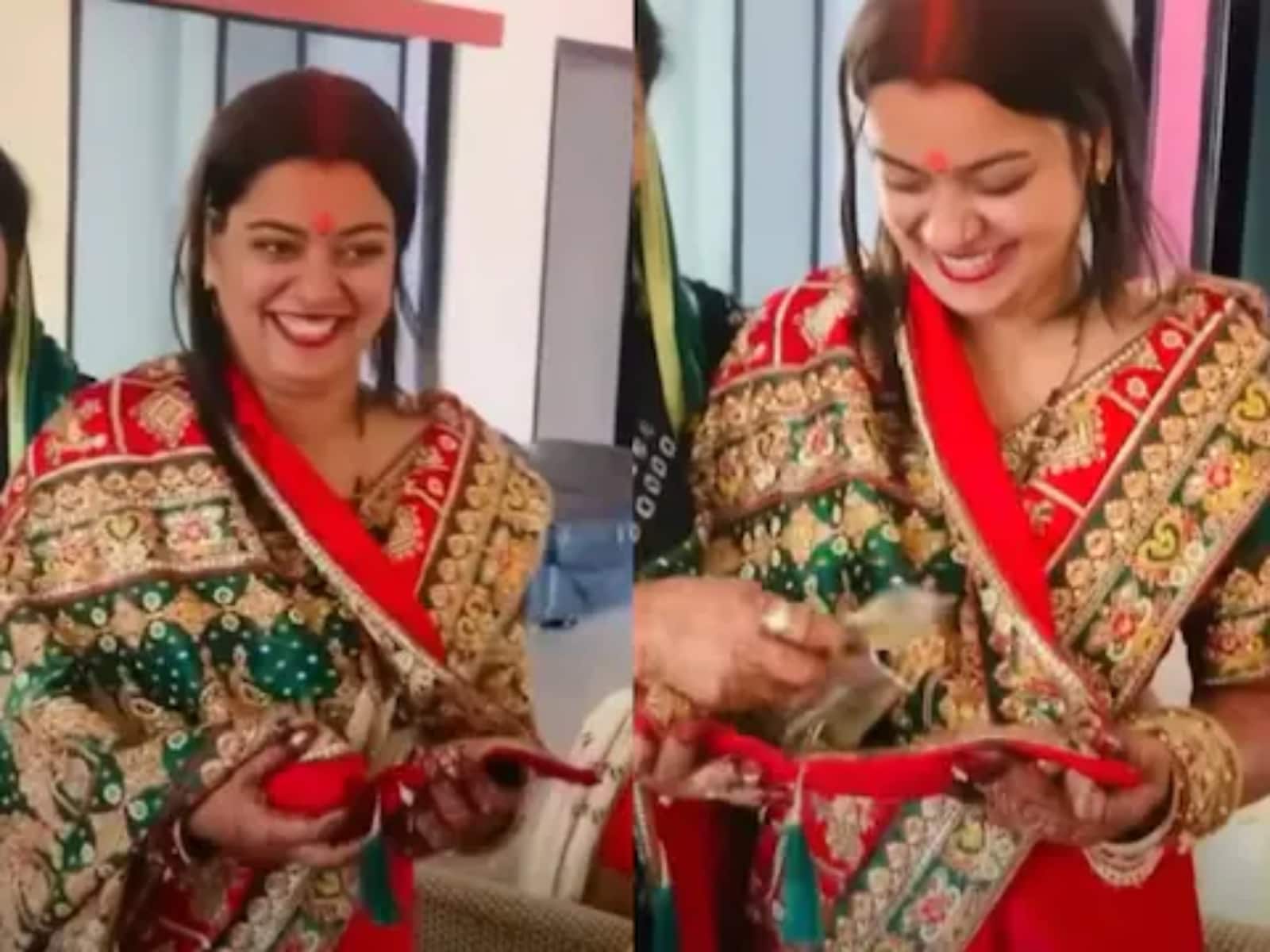 Bhojpuri Actress Nidhi Jha Shares a Delightful Video of Her Pehli Rasoi Ritual