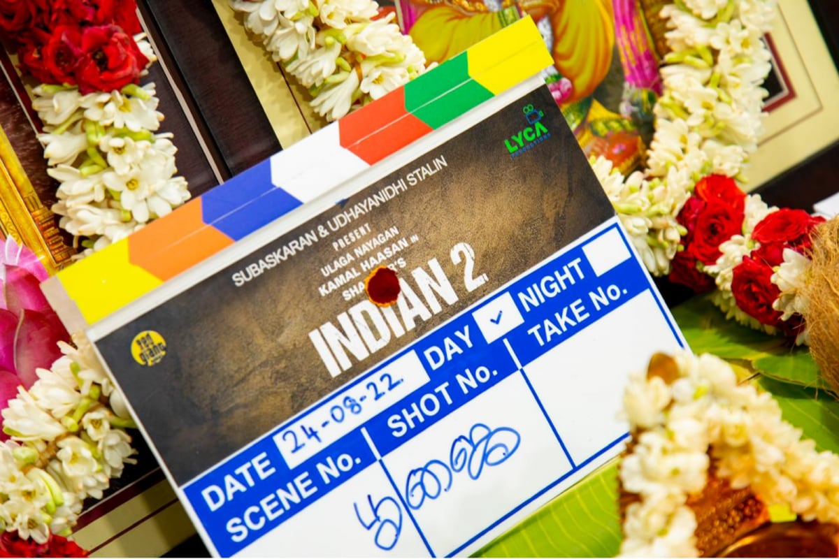 Makers of Kamal Haasan’s Indian 2 Share Delightful Pics From Muhurat Puja