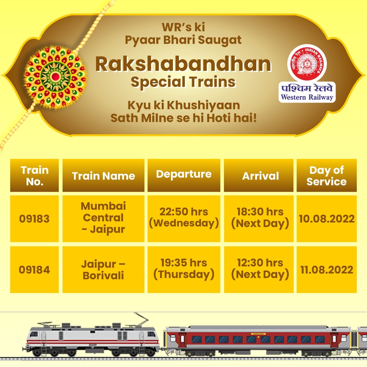 (Image: Twitter/Western Railway)