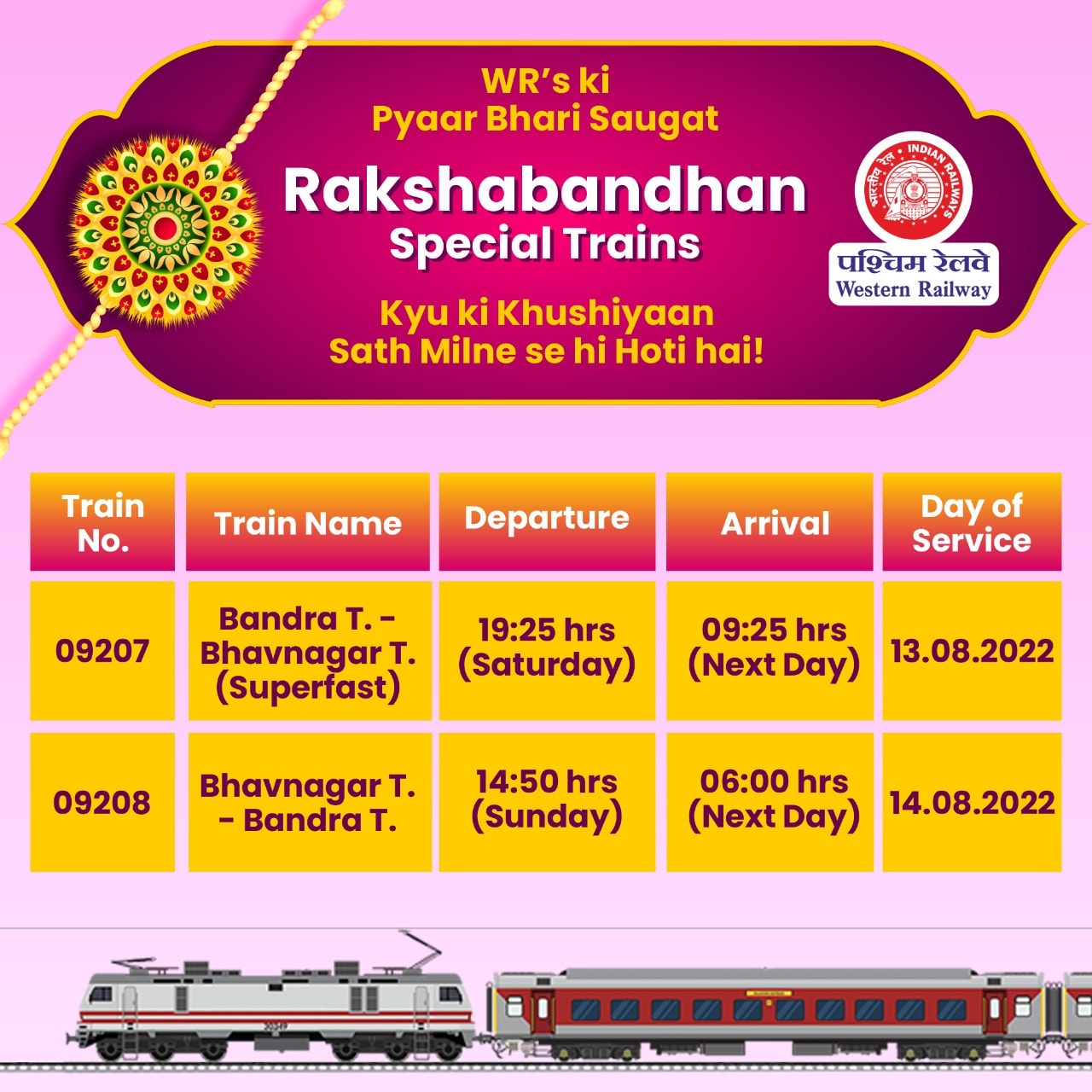 (Image: Twitter/Western Railway)