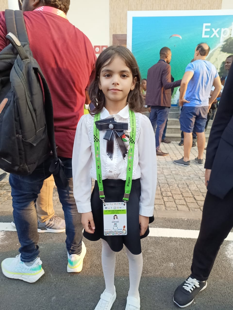 8-year-old from Palestine looks to outsmart adults in Chess Olympiad,  8-year-old from Palestine looks to outsmart adults in Chess Olympiad, chess  olympiad, randa sedar